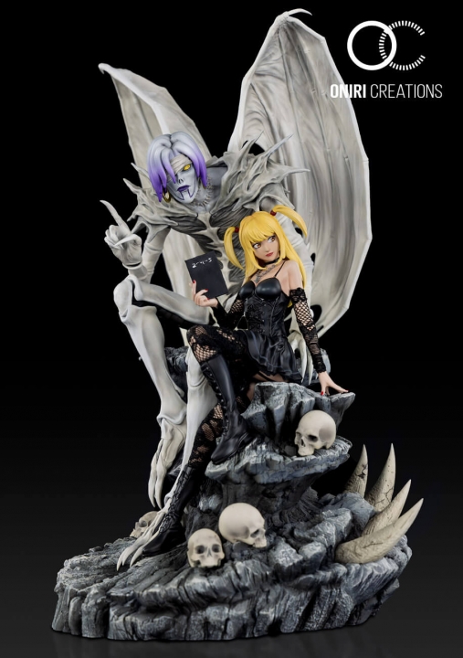 Oniri CrÃ©ations Death Note Misa Amane & Shinigami Rem 1/6 Statue 43cm