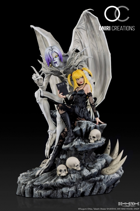 Oniri CrÃ©ations Death Note Misa Amane & Shinigami Rem 1/6 Statue 43cm