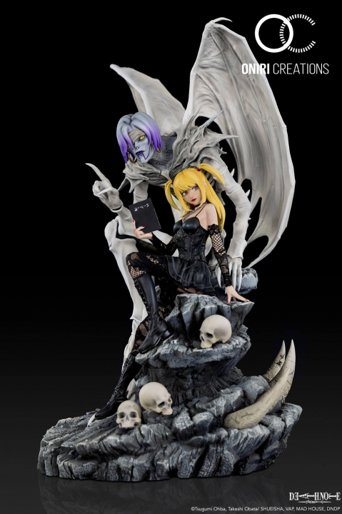 Oniri CrÃ©ations Death Note Misa Amane & Shinigami Rem 1/6 Statue 43cm