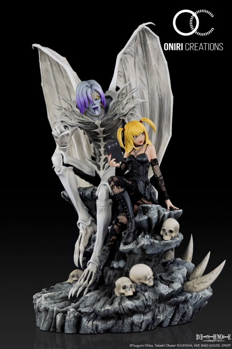 Oniri CrÃ©ations Death Note Misa Amane & Shinigami Rem 1/6 Statue 43cm