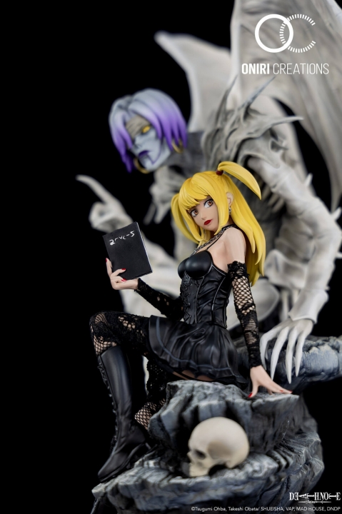 Oniri CrÃ©ations Death Note Misa Amane & Shinigami Rem 1/6 Statue 43cm