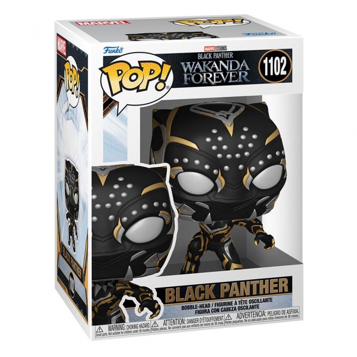 Black Panther: Wakanda Forever POP! Marvel Vinyl Figure Black Panther 9 cm