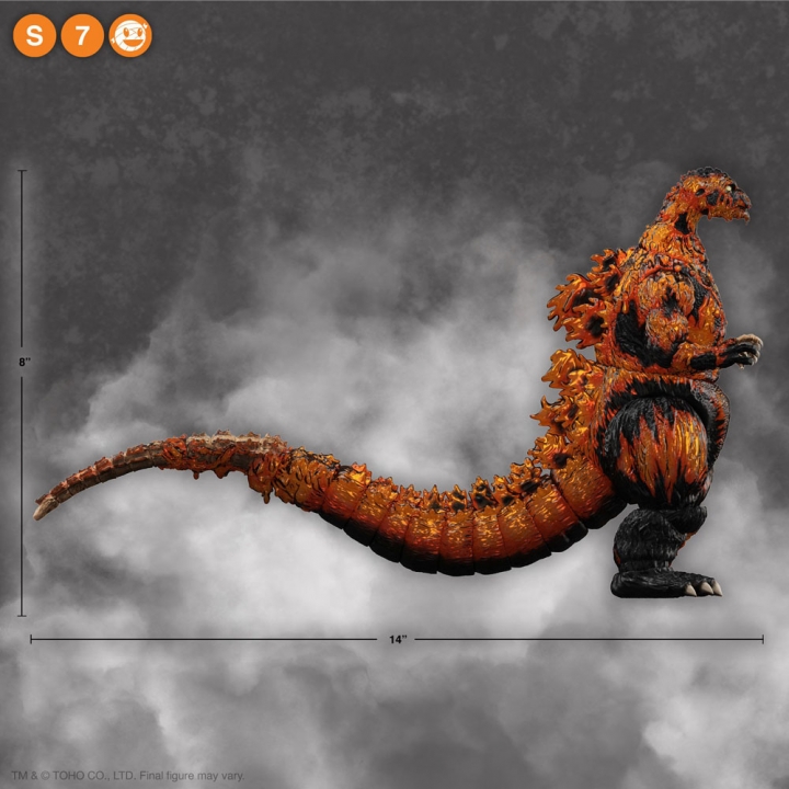 Toho Ultimates Action Figure 1200ÂºC Godzilla 21 cm