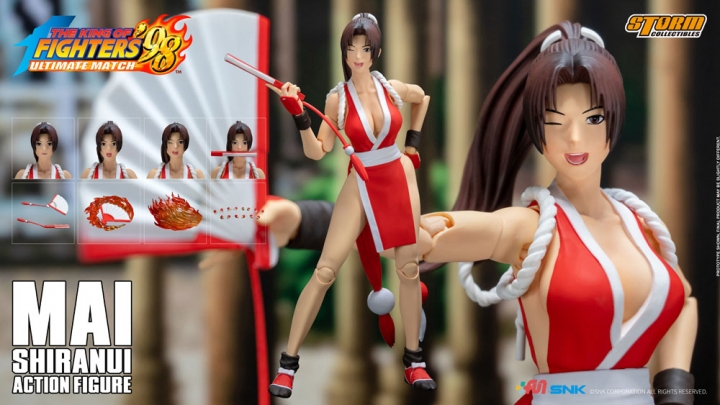 King of Fighters '98: Ultimate Match Action Figure 1/12 Mai Shiranui 18 cm