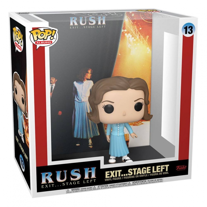 Rush POP! Albums Vinyl Figure Exit Stage Left 9 cm