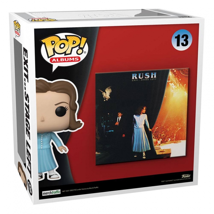 Rush POP! Albums Vinyl Figure Exit Stage Left 9 cm