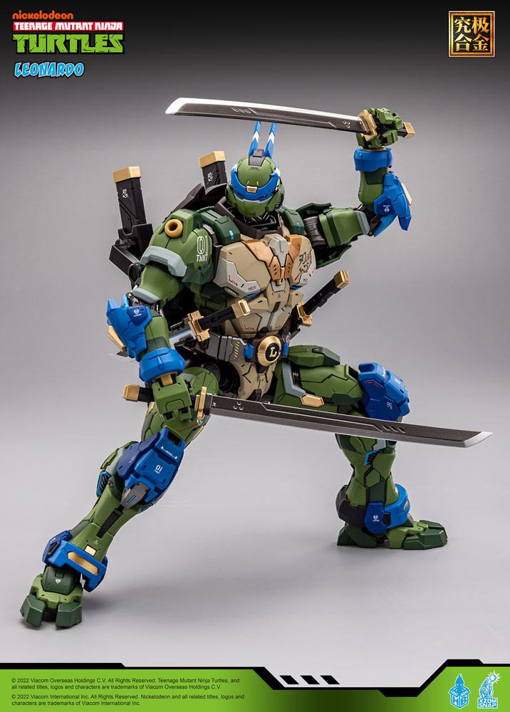 Teenage Mutant Ninja Turtles Alloy Action Figure HB0012 Leonardo 23 cm