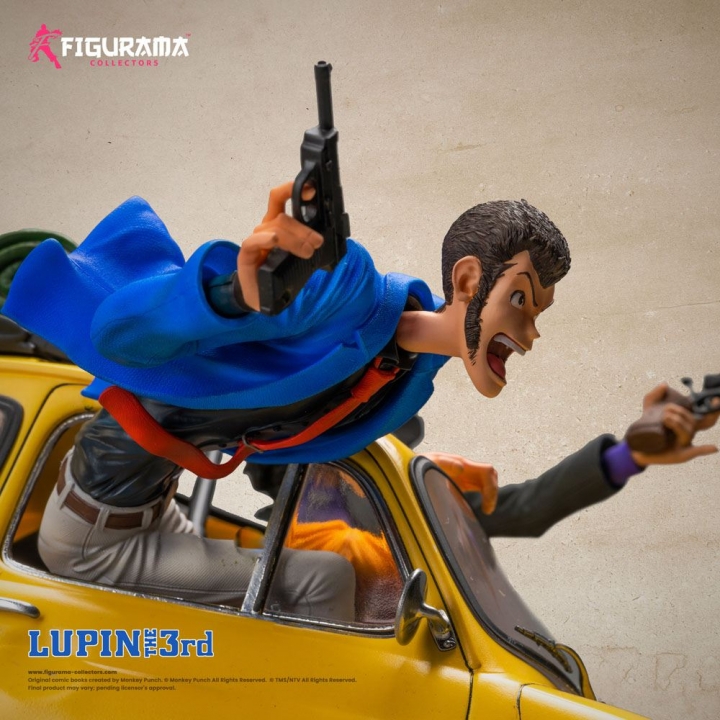 Lupin III Elite Diorama Statue 1/8 Lupin,Jigen & Fujiko 31 cm