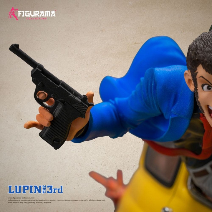 Lupin III Elite Diorama Statue 1/8 Lupin,Jigen & Fujiko 31 cm