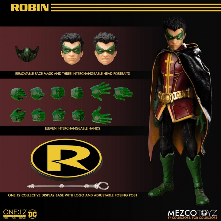 DC Comics Action Figure 1/12 Robin 16 cm