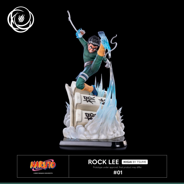 Naruto Rock lee Ikigai Statue by Tsume 1/6 36 cm