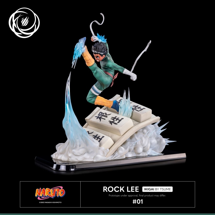 Naruto Rock lee Ikigai Statue by Tsume 1/6 36 cm