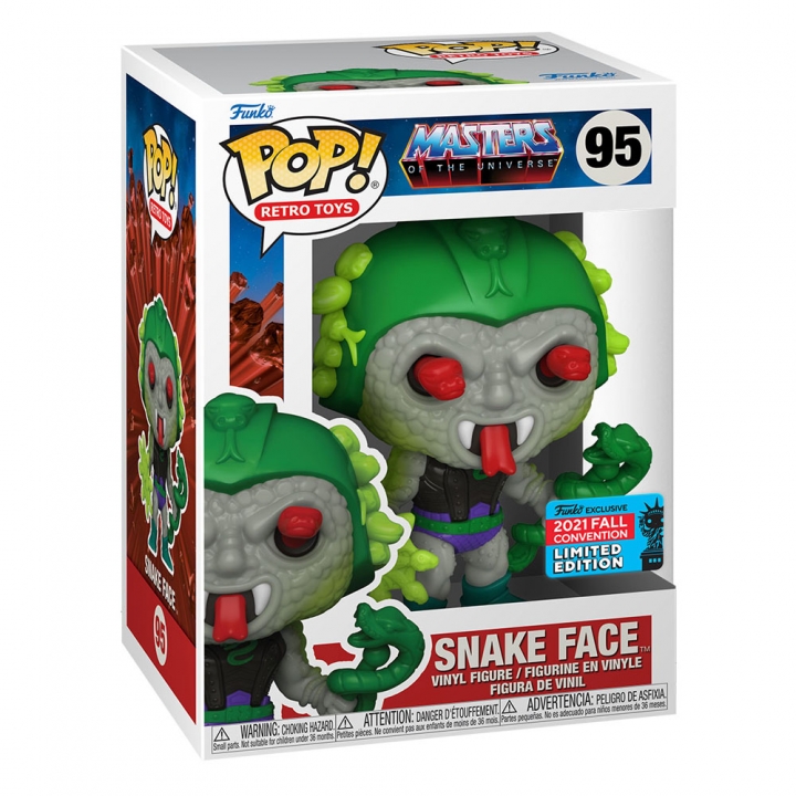 Masters of the Universe POP! Vinyl Figure Snake Face (NYCC/Fall Con.) 9 cm