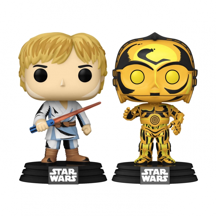 Star Wars: Retro Series POP! Vinyl Figure Luke Skywalker / C-3PO 9 cm