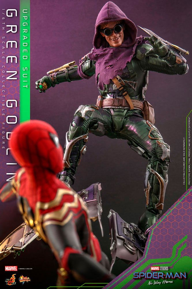 Spider-Man: No Way Home Movie Masterpiece Action Figure 1/6 Green Goblin (Upgraded Suit) 30 cm