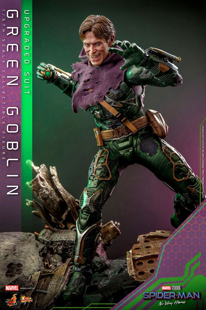 Spider-Man: No Way Home Movie Masterpiece Action Figure 1/6 Green Goblin (Upgraded Suit) 30 cm