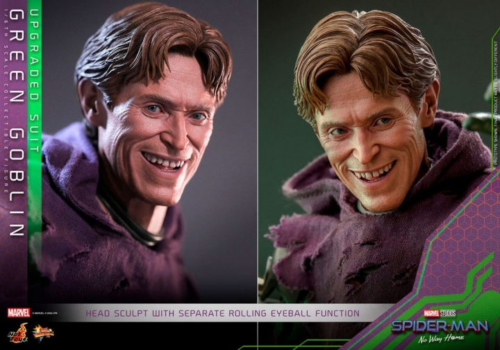 Spider-Man: No Way Home Movie Masterpiece Action Figure 1/6 Green Goblin (Upgraded Suit) 30 cm