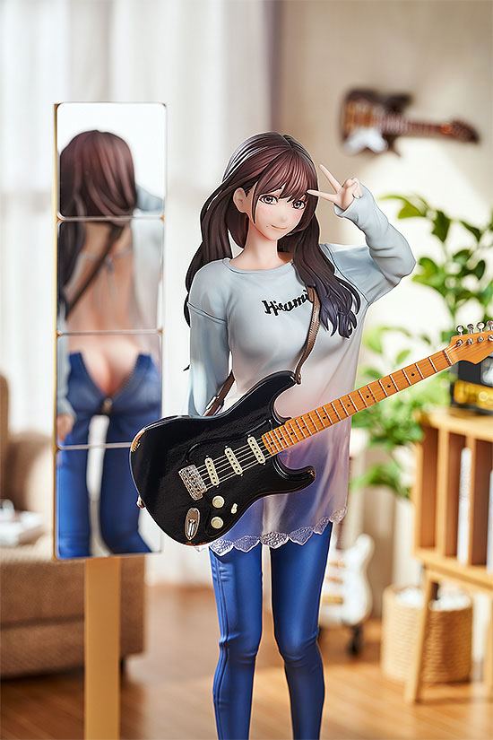 Original Character PVC Statue 1/7 Guitar MeiMei: Flower & Mirror 24 cm