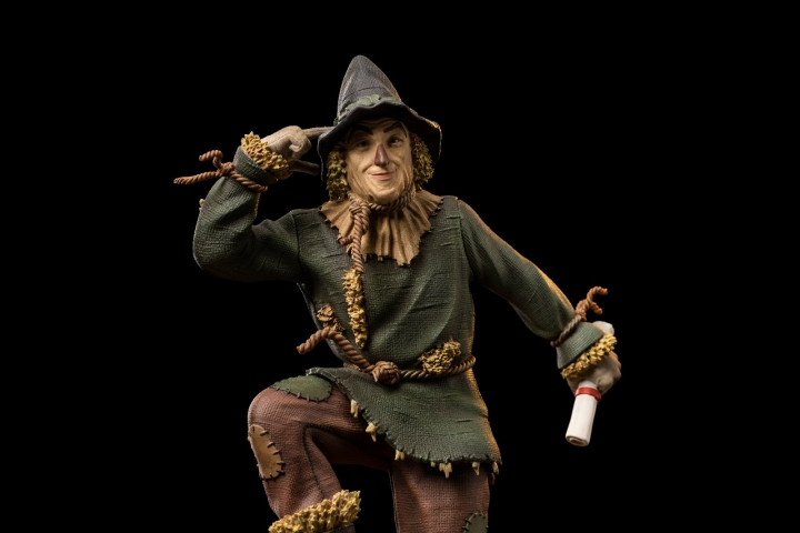 The Wizard of Oz: 1:10 Scale Statue Cowardly Lion / Scarecrow 21 cm