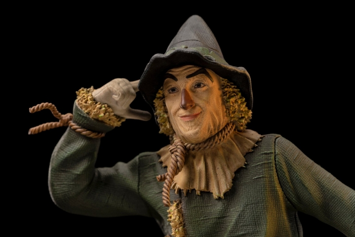 The Wizard of Oz: 1:10 Scale Statue Cowardly Lion / Scarecrow 21 cm