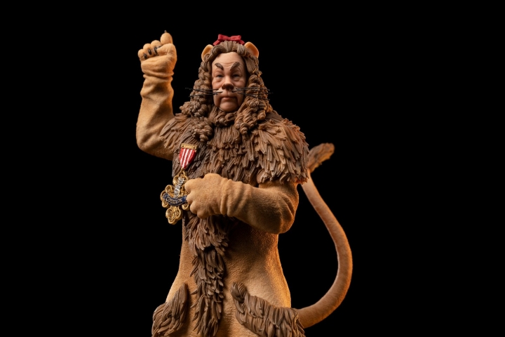 The Wizard of Oz: 1:10 Scale Statue Cowardly Lion / Scarecrow 21 cm