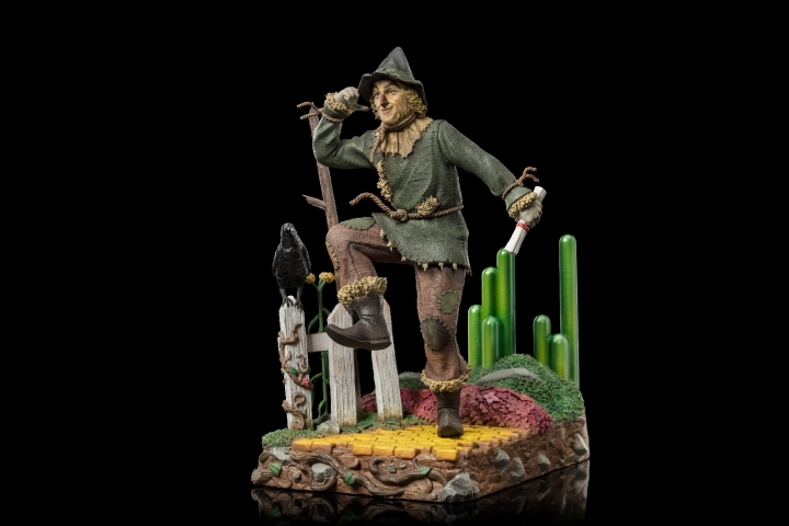 The Wizard of Oz: 1:10 Scale Statue Cowardly Lion Deluxe / Scarecrow Deluxe 21 cm