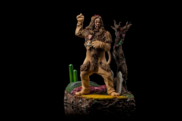 The Wizard of Oz: 1:10 Scale Statue Cowardly Lion Deluxe / Scarecrow Deluxe 21 cm