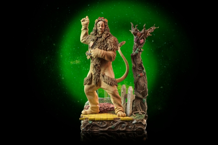 The Wizard of Oz: 1:10 Scale Statue Cowardly Lion Deluxe / Scarecrow Deluxe 21 cm