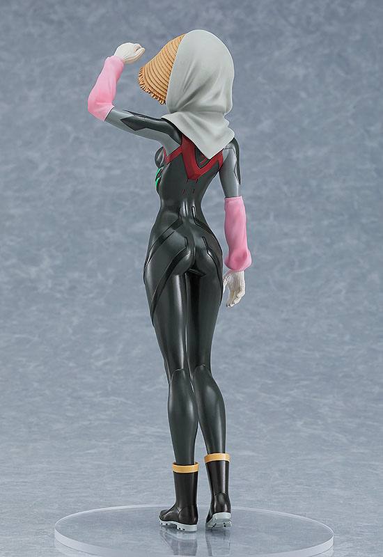 Rebuild of Evangelion Pop Up Parade PVC Statue Rei Ayanami Tentative Name Farming Ver. 17 cm