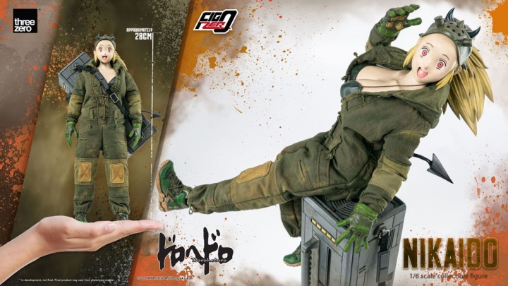 Dorohedoro FigZero Action Figure 1/6 Nikaido 28 cm