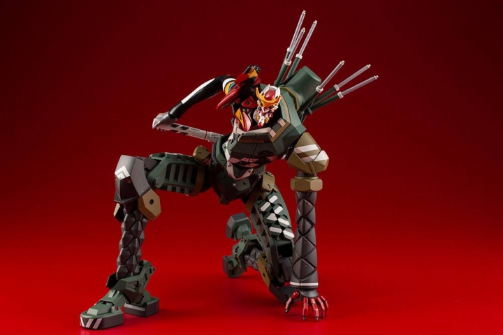 Evangelion 4.0 Plastic Model Kit 1/400 Model-New 02 JA-02 Body Assembly Cannibalized) 22 cm