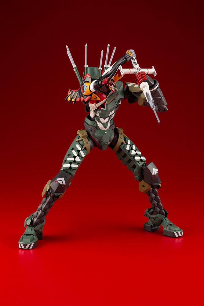 Evangelion 4.0 Plastic Model Kit 1/400 Model-New 02 JA-02 Body Assembly Cannibalized) 22 cm