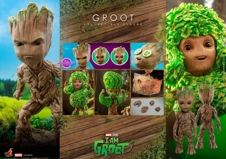 Hot Toys I Am Groot Action Figure Groot 26 cm