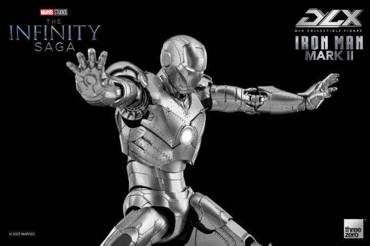 Infinity Saga DLX Action Figure 1/12 Iron Man Mark 2 17 cm