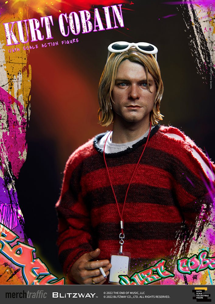 Kurt Cobain Action Figure 1/6 On Stage 32 cm