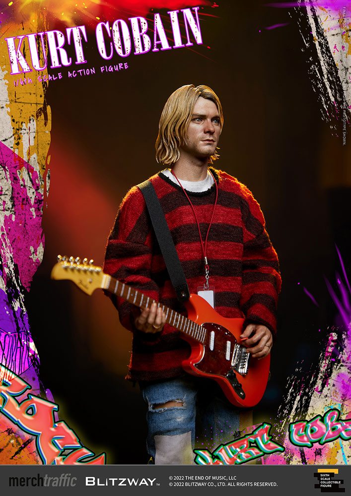 Kurt Cobain Action Figure 1/6 On Stage 32 cm