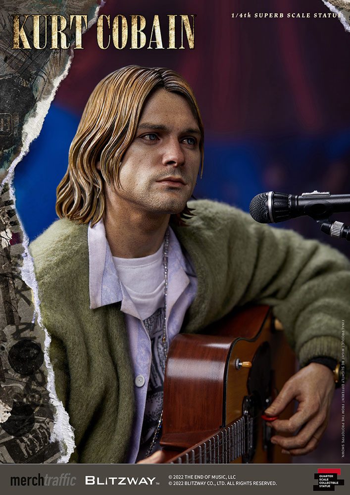 Kurt Cobain Superb Scale Statue 1/4 Unplugged 37 cm