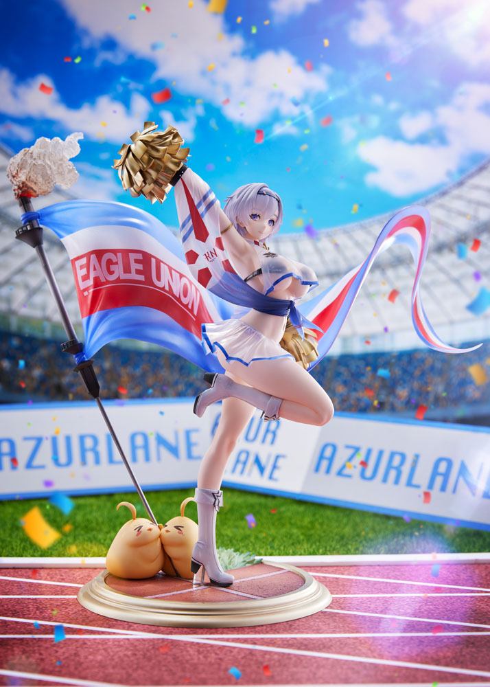 Azur Lane Statue 1/6 Reno Biggest Little Cheerleader Ver. 31 cm