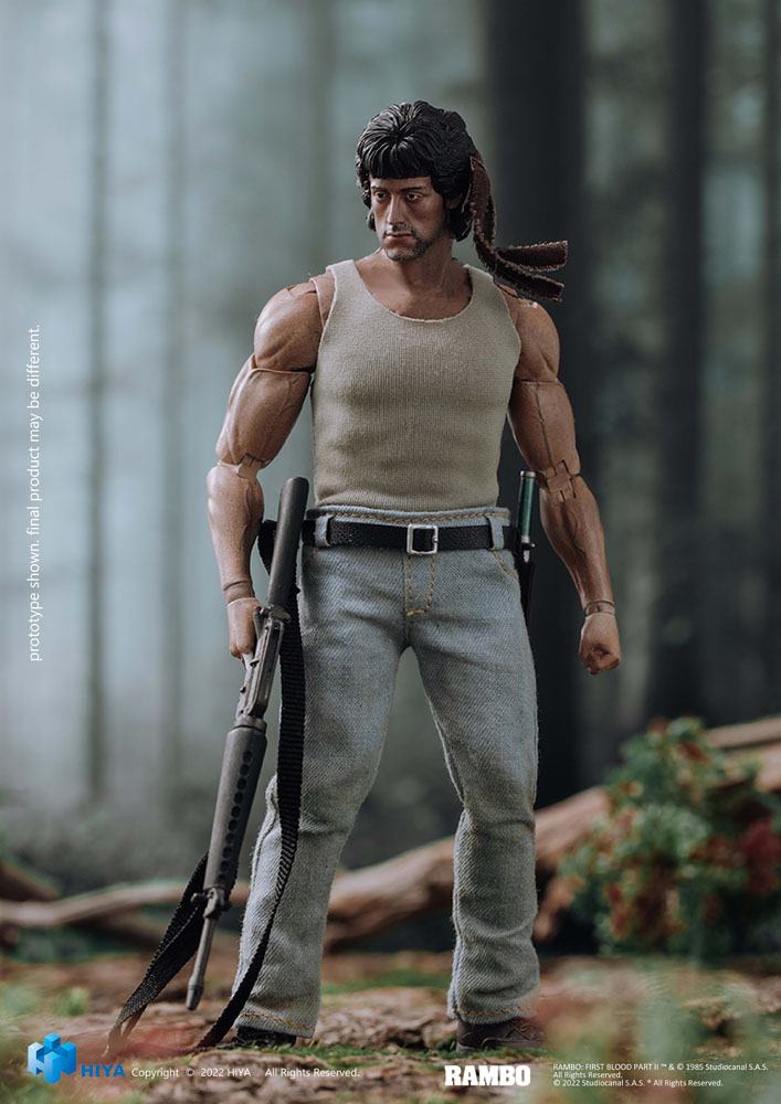 First Blood Exquisite Super Action figure 1/12 John Rambo 16 cm