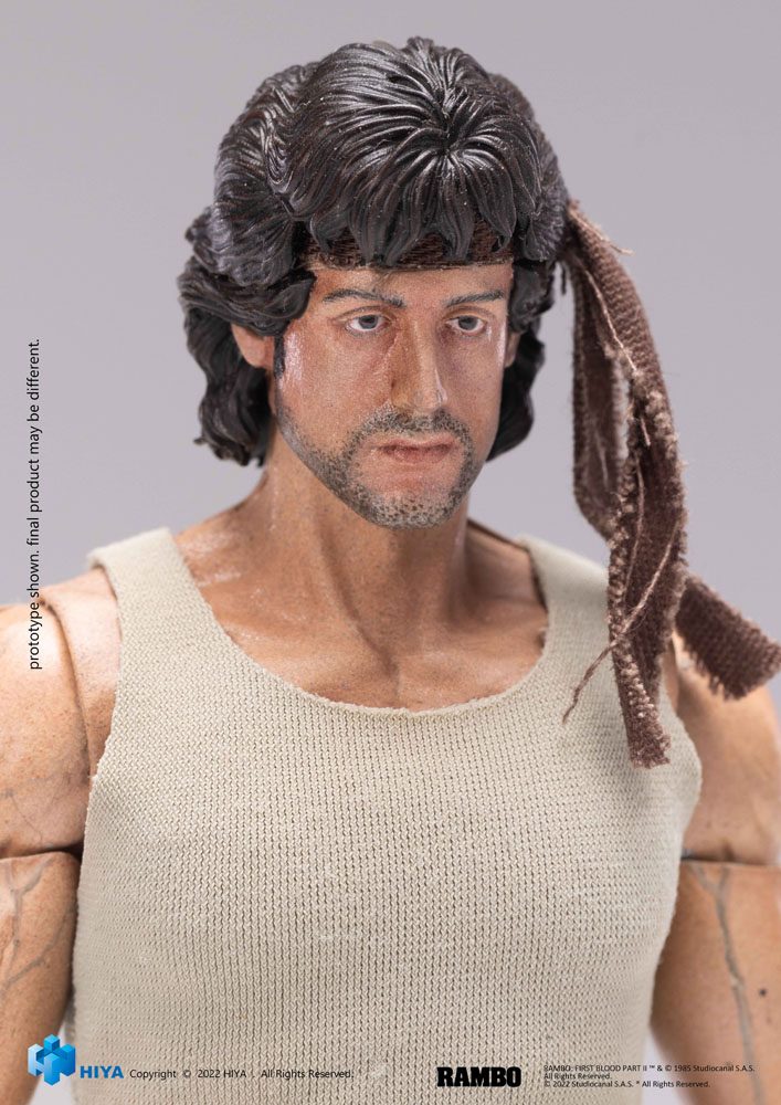 First Blood Exquisite Super Action figure 1/12 John Rambo 16 cm