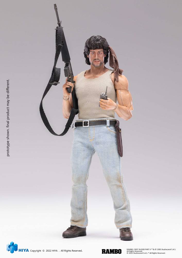 First Blood Exquisite Super Action figure 1/12 John Rambo 16 cm