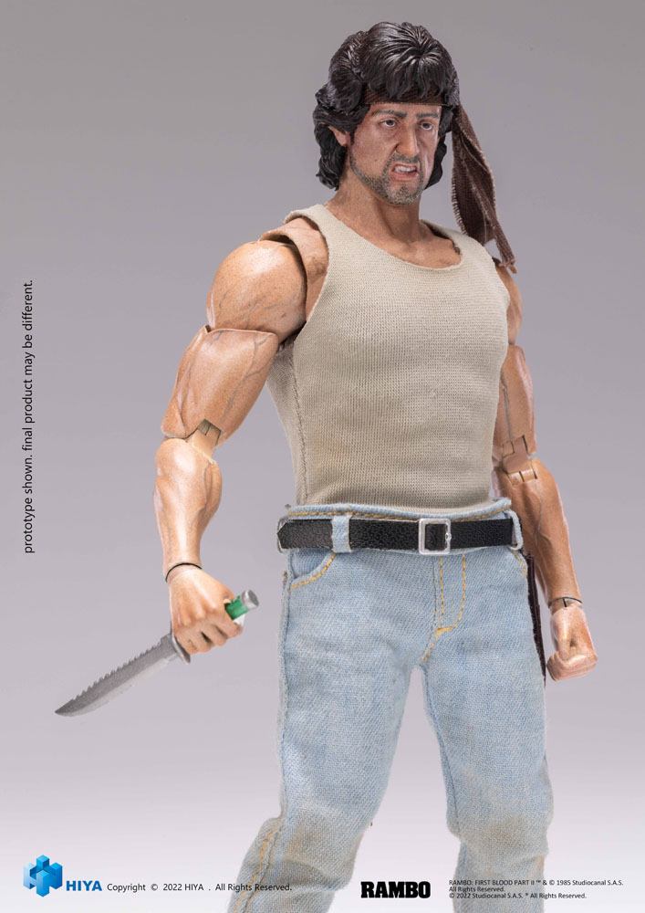 First Blood Exquisite Super Action figure 1/12 John Rambo 16 cm