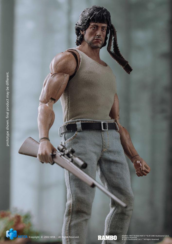 First Blood Exquisite Super Action figure 1/12 John Rambo 16 cm