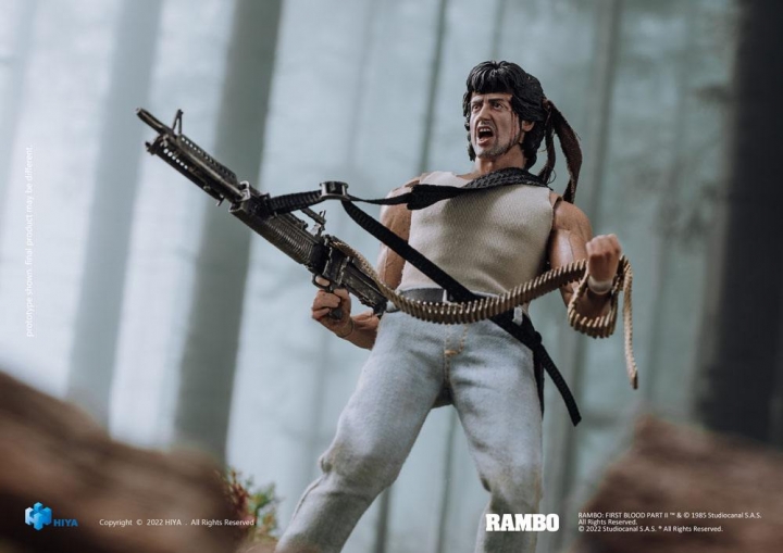 First Blood Exquisite Super Action figure 1/12 John Rambo 16 cm