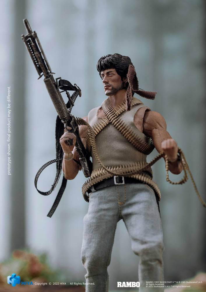 First Blood Exquisite Super Action figure 1/12 John Rambo 16 cm