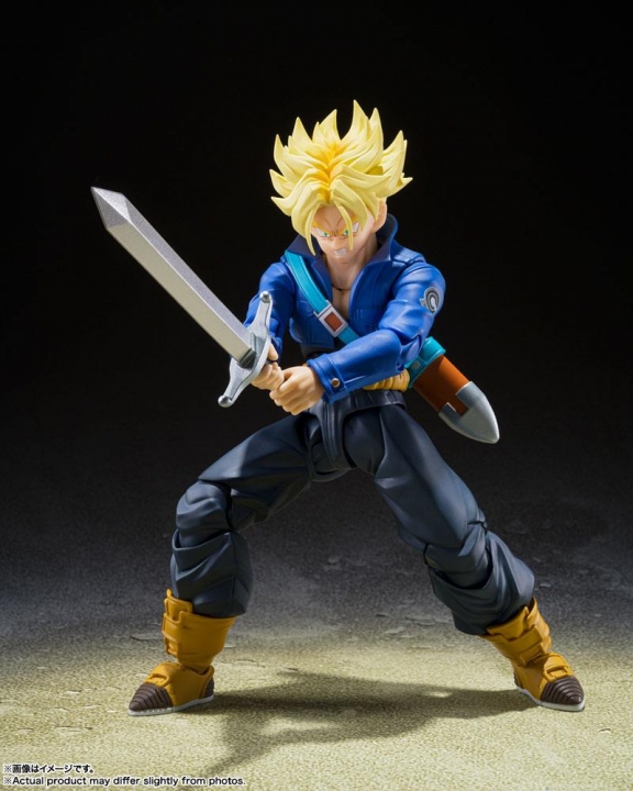 Dragon Ball Z S.H. Figuarts Action Figure Super Saiyan Trunks (The Boy From The Future) 14 cm