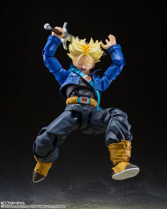 Dragon Ball Z S.H. Figuarts Action Figure Super Saiyan Trunks (The Boy From The Future) 14 cm