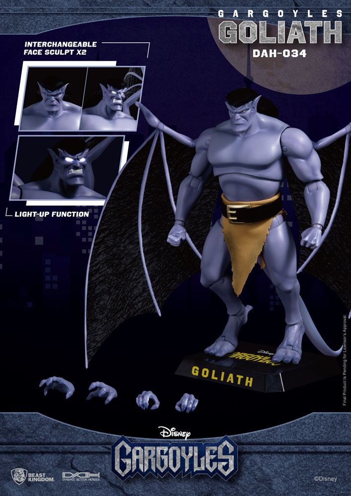 Gargoyles Dynamic 8ction Heroes Action Figure 1/9 Goliath 21 cm