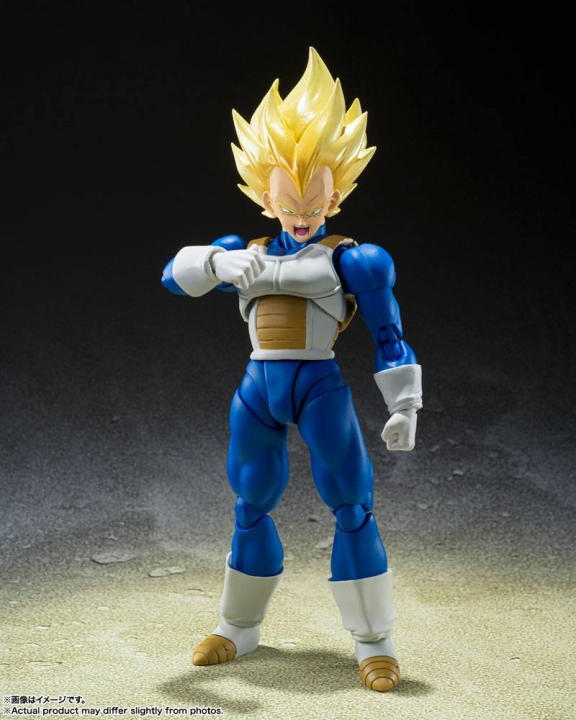 Dragon Ball Z S.H. Figuarts Action Figure Super Saiyan Vegeta (Awakened Super Saiyan Blood) 14 cm