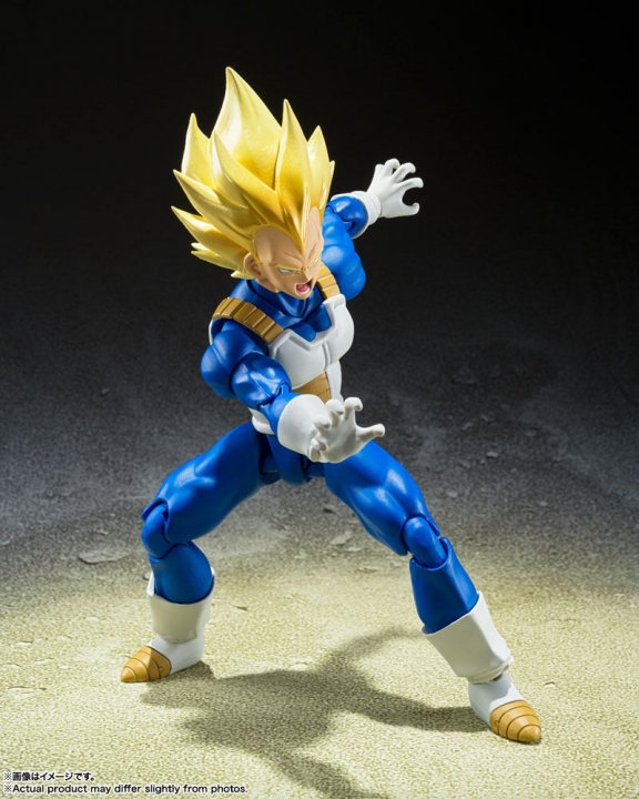 Dragon Ball Z S.H. Figuarts Action Figure Super Saiyan Vegeta (Awakened Super Saiyan Blood) 14 cm